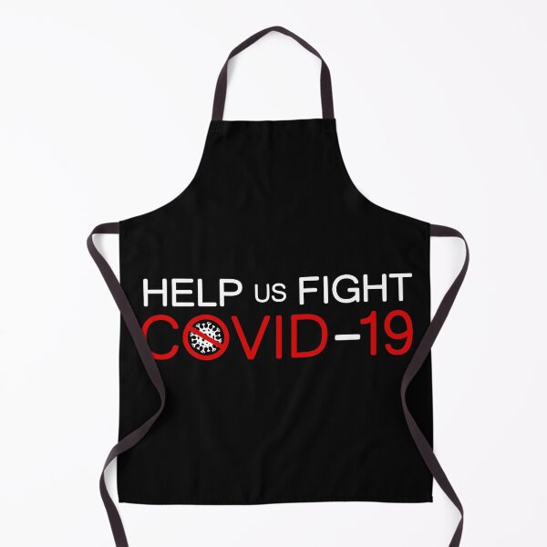Item preview, Help us Fight Covid 19 , coronavirus text designed and sold by MarketVisionAV.