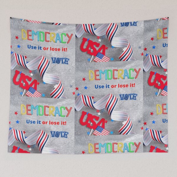 Item preview, Democracy designed and sold by LibrosBOOKtique.
