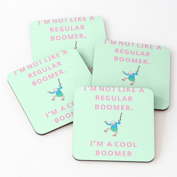 Item preview, I'm not like a regular boomer. I'm a cool boomer designed and sold by melbournegirl.