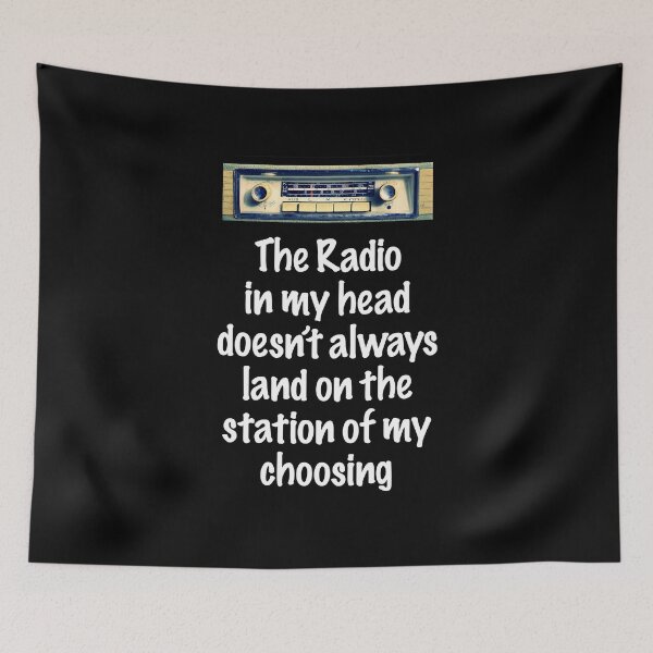 Item preview, The Radio in my Head designed and sold by thedvguy.
