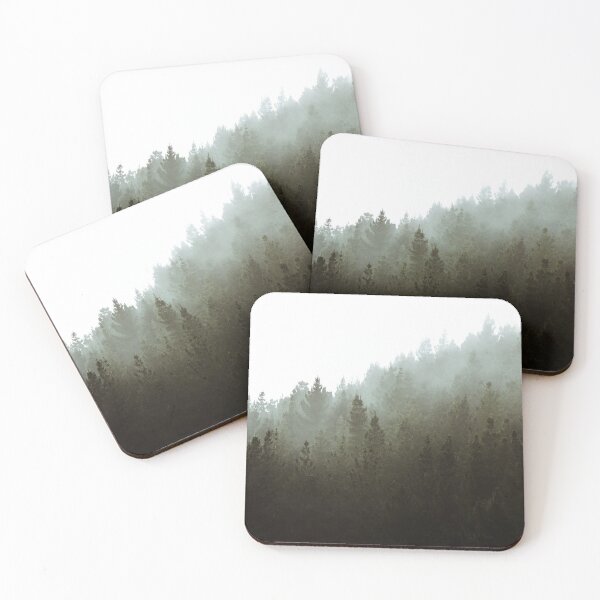 Item preview, Forest Fog Woodland designed and sold by ind3finite.