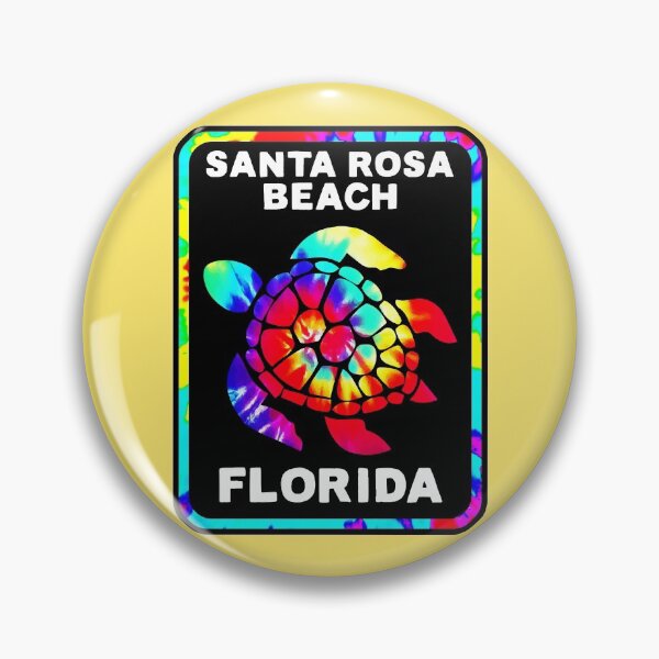 Item preview, Santa Rosa Beach Florida Sea Turtle Sticker designed and sold by Travel Time.
