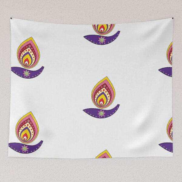 Item preview, Diwali candle design designed and sold by alagdesigns.