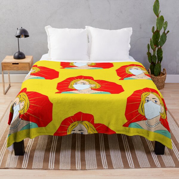 Item preview, Pop art covid woman designed and sold by dumbjo1941.