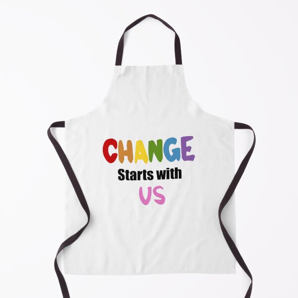Item preview, Change starts with us designed and sold by nikkimwilks.