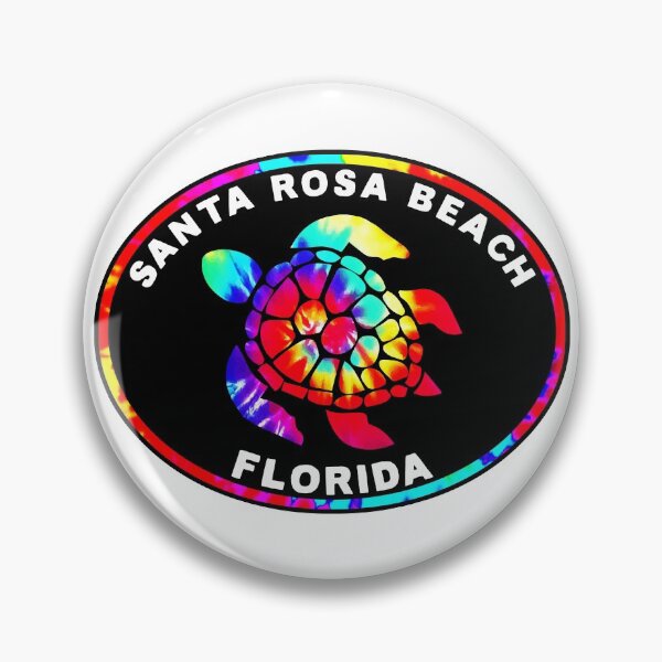 Item preview, Santa Rosa Beach Florida Sea Turtle Sticker designed and sold by DESTINATIONS DECAL.