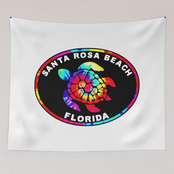 Item preview, Santa Rosa Beach Florida Sea Turtle Sticker designed and sold by DESTINATIONS DECAL.