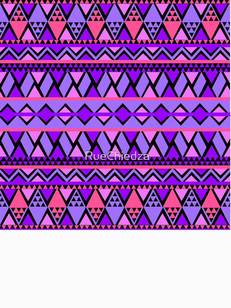 Thumbnail 6 of 6, Pullover Hoodie, Triangular pattern designed and sold by RueChiedza.