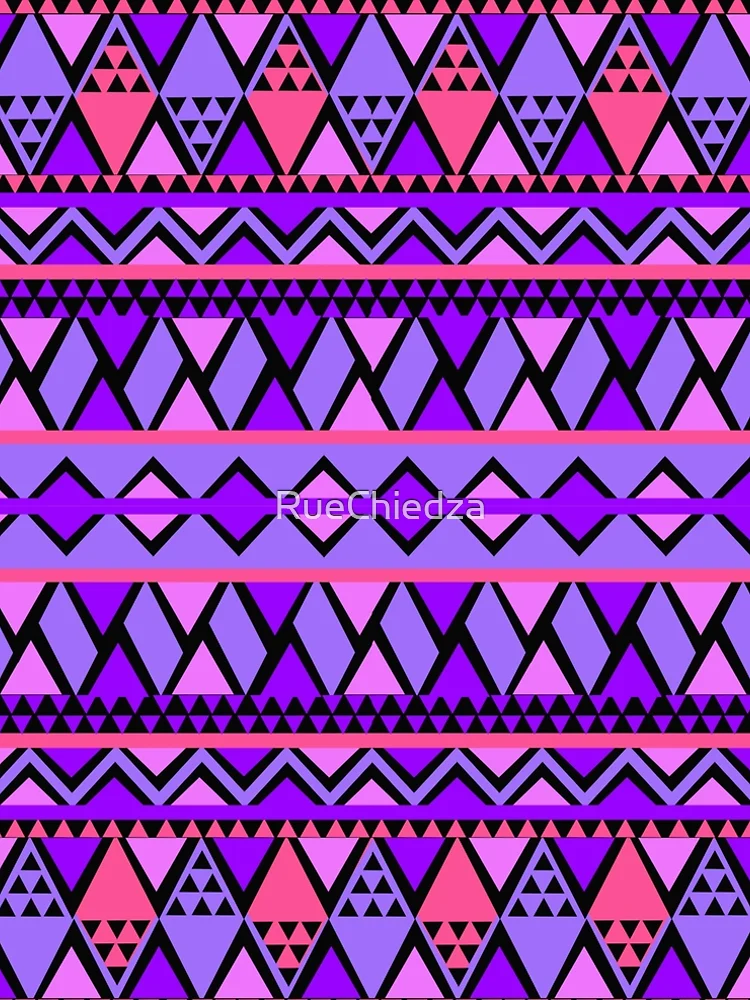 Thumbnail 5 of 5, A-Line Dress, Triangular pattern designed and sold by RueChiedza.