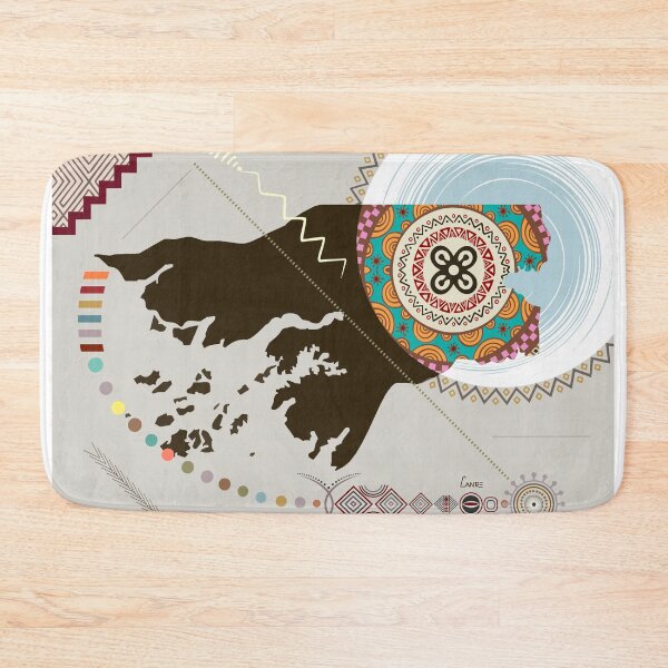 Item preview, Guinea-Bissau Stylized designed and sold by lanrestudio.
