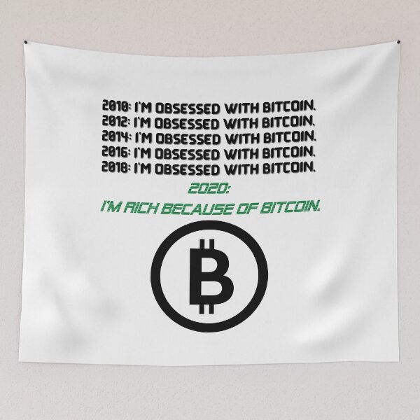 Item preview, I'm Obsessed With Bitcoin designed and sold by WinningUniverse.