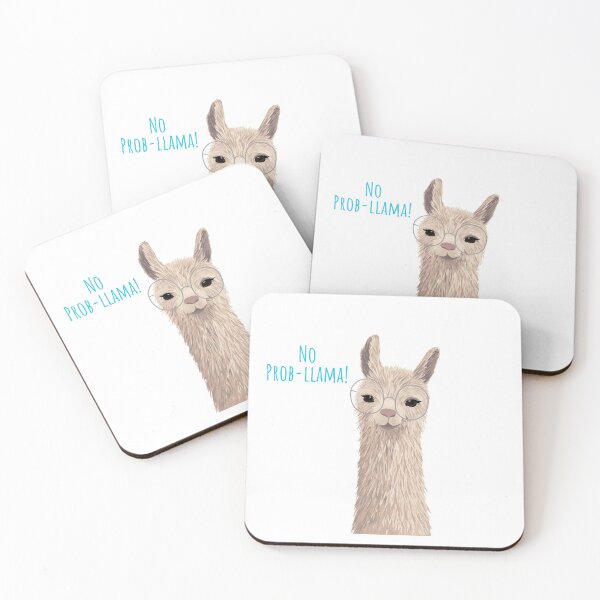 Item preview, No prob-llama designed and sold by LiciaMarie.