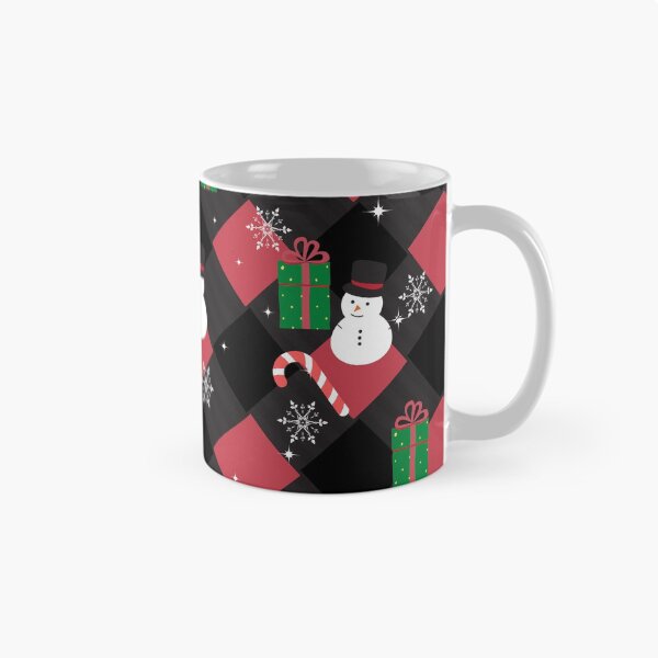 Item preview, Christmas chequered pattern designed and sold by Mariolangstieh.