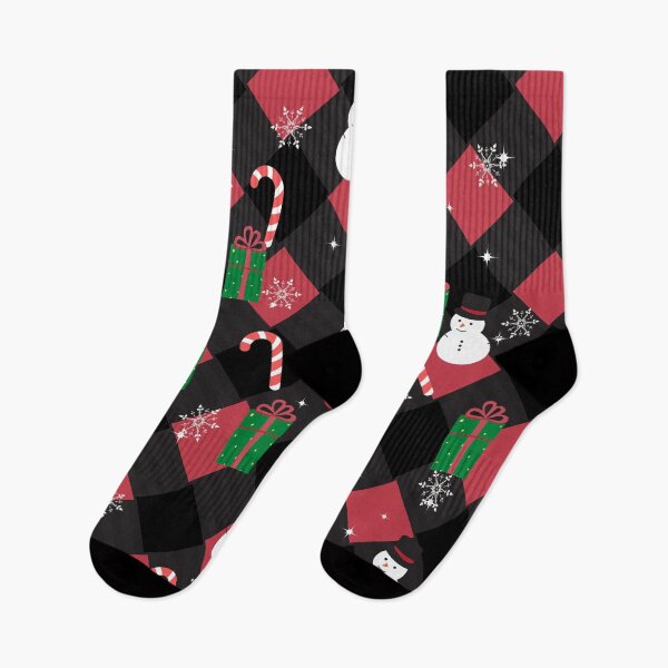 Item preview, Christmas chequered pattern designed and sold by Mariolangstieh.