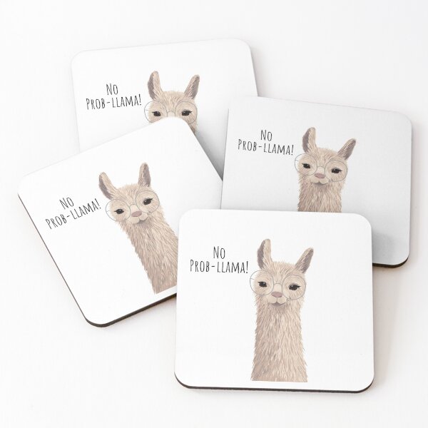 Item preview, No prob-llama designed and sold by LiciaMarie.