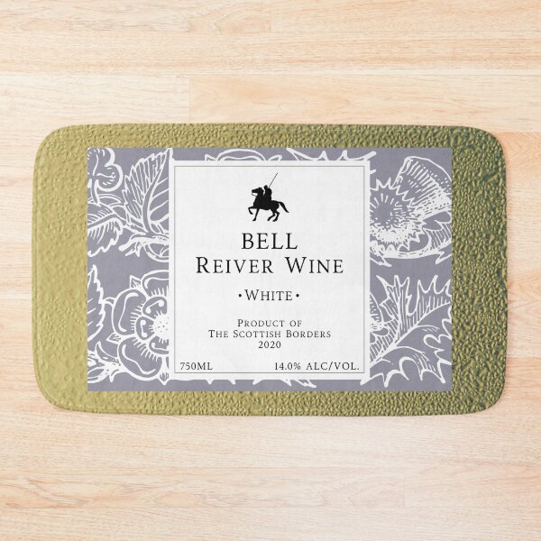 Artikelvorschau, BELL Red Wine Label | Border Reivers entworfen und verkauft von yourscotborders.