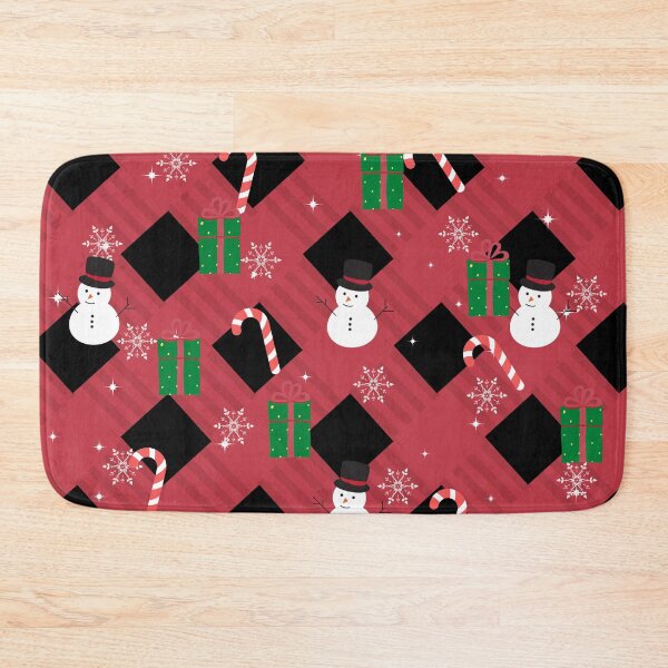 Item preview, Christmas chequered pattern designed and sold by Mariolangstieh.