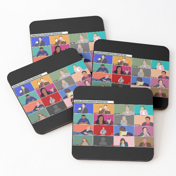 Item preview, The Office Virtual Conference Room Meeting designed and sold by doctorheadly.