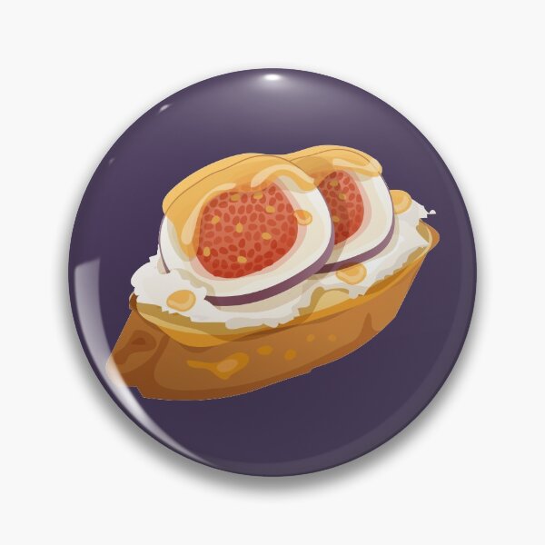Item preview, Goat Cheese and Figs Bruschetta designed and sold by Alicia Chee.