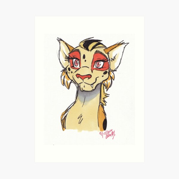 Cheetara Art Print