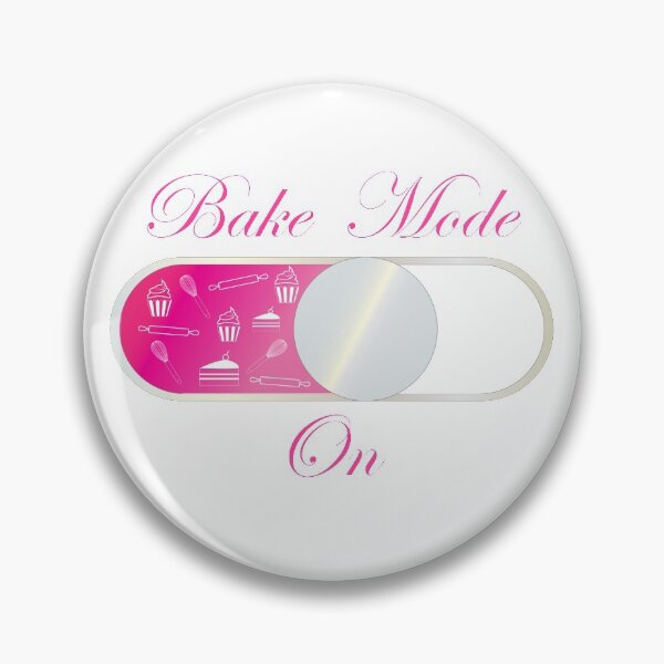 Item preview, Cute pink Bake Mode On design designed and sold by Albamarina.