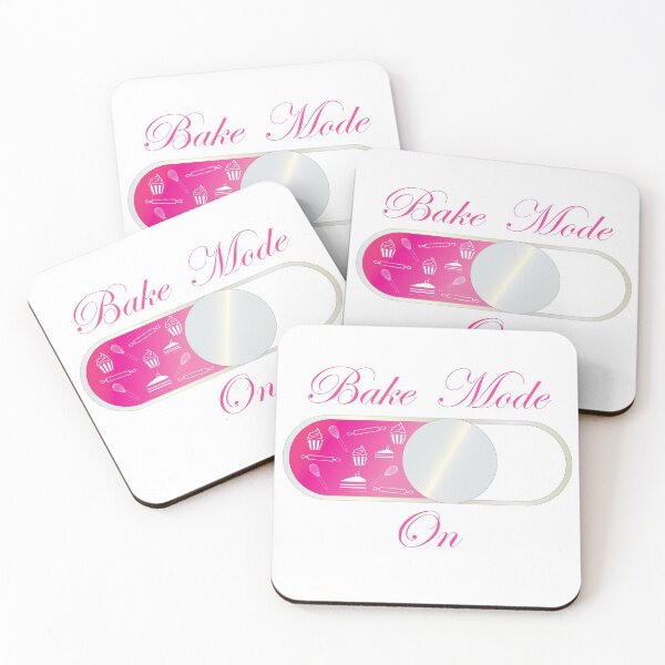 Item preview, Cute pink Bake Mode On design designed and sold by Albamarina.