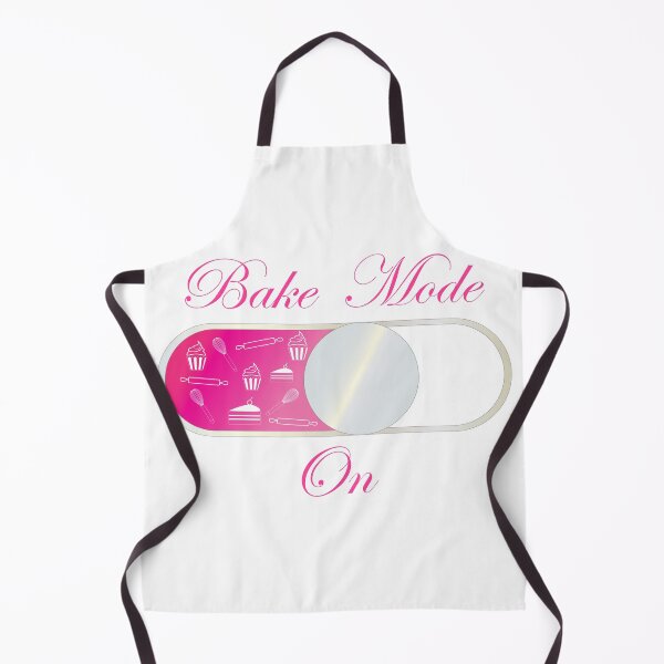 Item preview, Cute pink Bake Mode On design designed and sold by Albamarina.