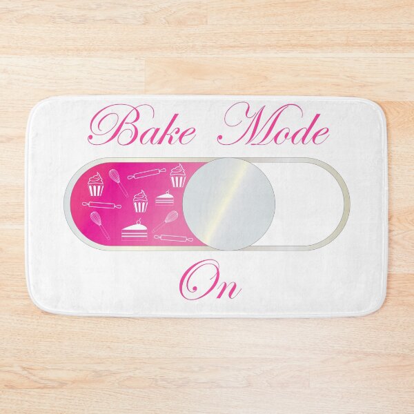 Item preview, Cute pink Bake Mode On design designed and sold by Albamarina.
