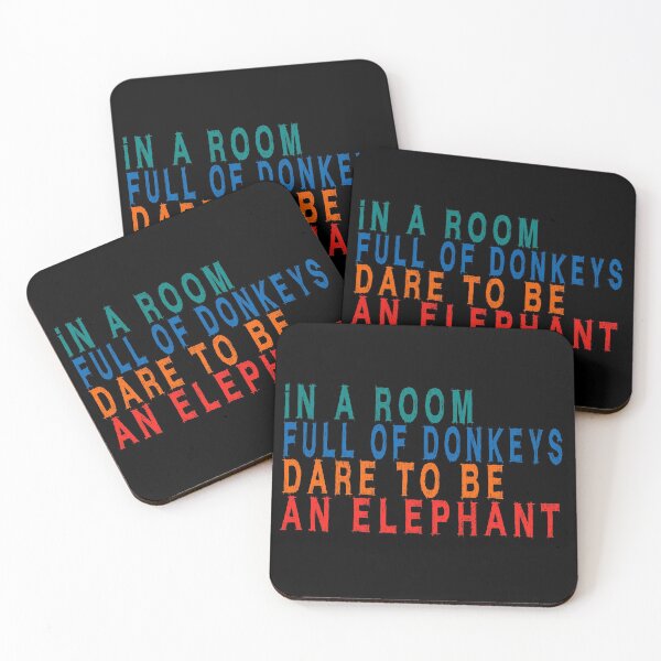 Item preview, Be the elephant in a room full of donkeys | funny conservative designed and sold by clewzo.