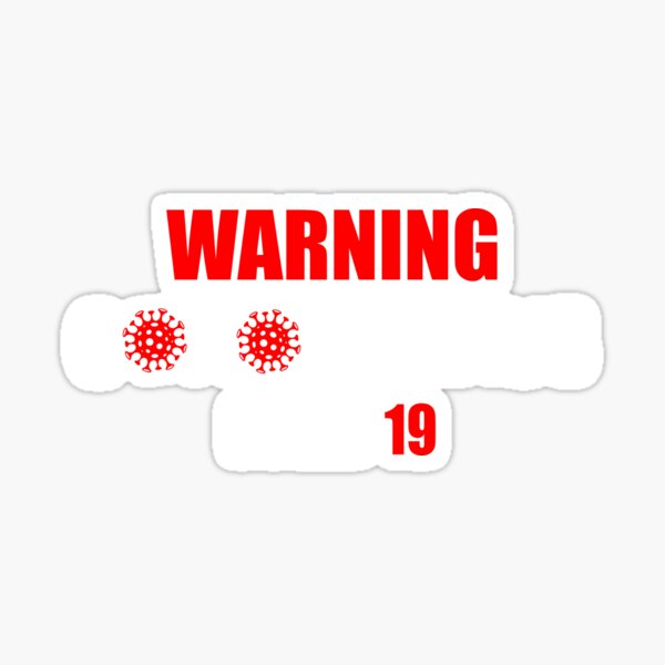 Item preview, Warning coronavirus covid 19 , text designed and sold by MarketVisionAV.