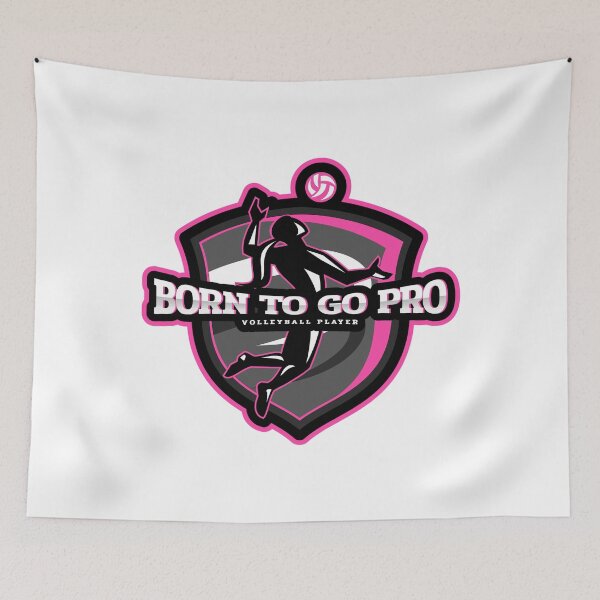 Item preview, Born to Go Pro Volleyball Player designed and sold by Spicy Chilli.