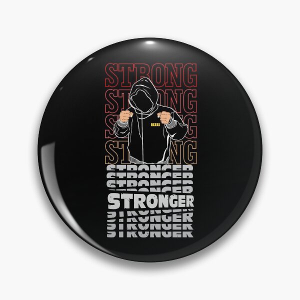 Item preview, Strong And Stronger Fighter Design designed and sold by darknessjeff86.