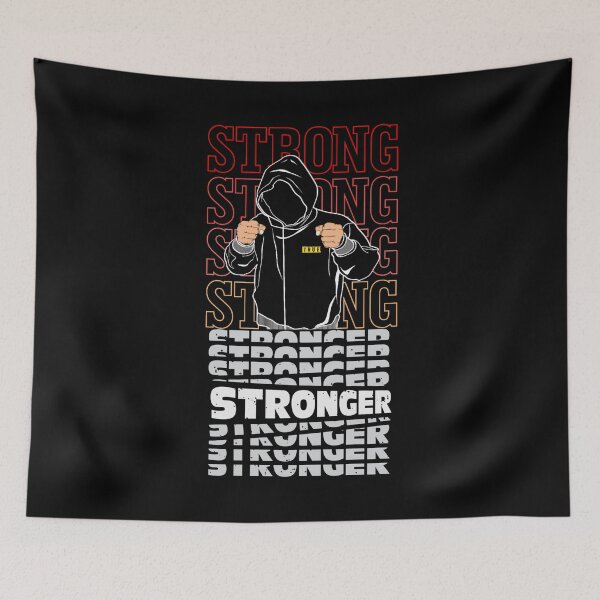 Item preview, Strong And Stronger Fighter Design designed and sold by darknessjeff86.