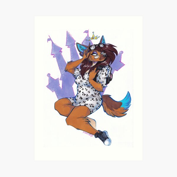 Princess Vibes Art Print