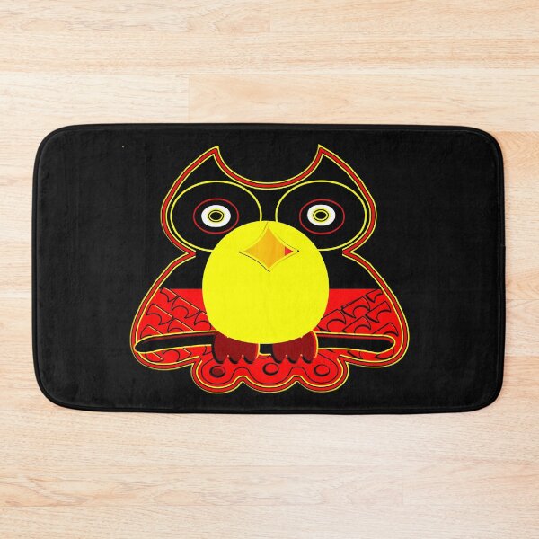 Item preview,  FREE MELBOURNE 2020 - OWL AUSTRALIAN ABORIGINAL FLAG designed and sold by Ralek.
