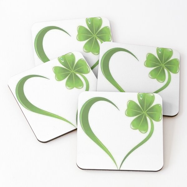 Item preview, Clover, heart, luck Green, four leaves designed and sold by RenatoGuzman.