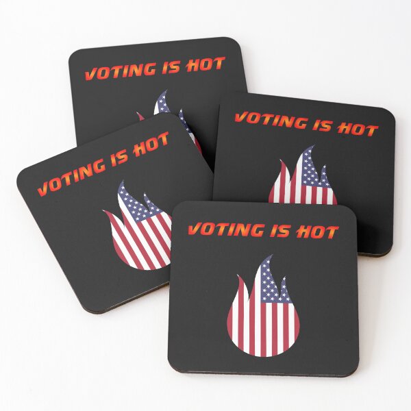 Item preview, Voting Is Hot - Funny Election 2020 Vote Distressed Vintage designed and sold by bilal233.