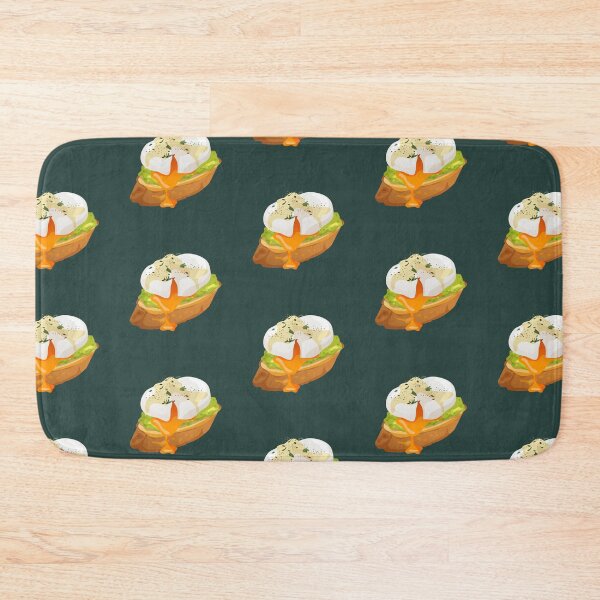 Item preview, Poached Egg and Avocado Bruschetta designed and sold by Alicia Chee.