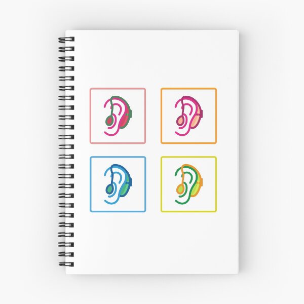 Item preview, Colorful Vibrant Hard of Hearing Icon | Artistic Hearing loss hearing Impaired Message Mask Sign Sticker Set Pop Art designed and sold by ibeargifts.