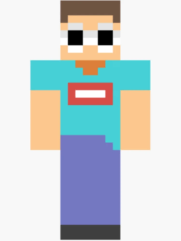 Tubbo's MCYT Minecraft Skin Sticker for Sale by JaypegDesigns