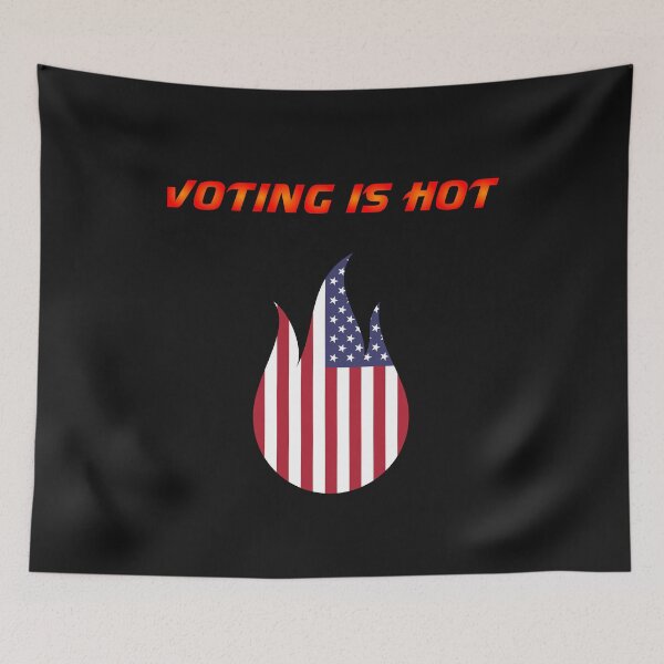 Item preview, Voting Is Hot - Funny Election 2020 Vote Distressed Vintage designed and sold by bilal233.