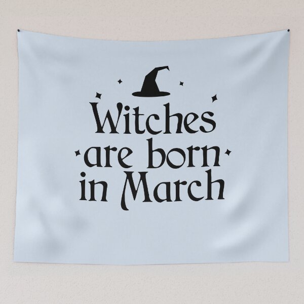 Item preview, Witches are born in March designed and sold by Shujii.