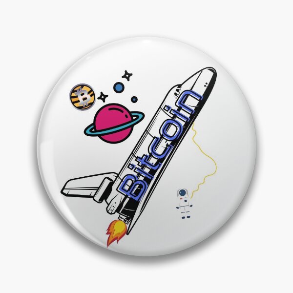 Item preview, Bitcoin Rocket, Bitcoin Cryptonaut designed and sold by WinningUniverse.