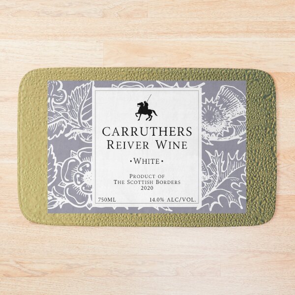 Item preview, CARRUTHERS Red Wine Label | Border Reivers designed and sold by yourscotborders.
