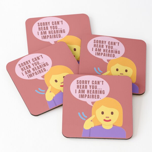 Item preview, Sorry Cannot Hear you Hearing Impaired designed and sold by PaperDreamPod.