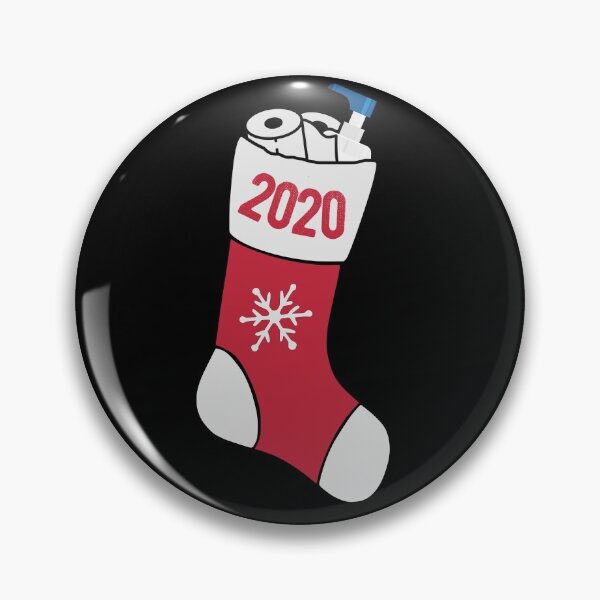 Item preview, Copy of Stuff This Year Stocking Filler Toilet Paper and Hand Sanitizer Christmas 2020 pun designed and sold by RainbowPandas.