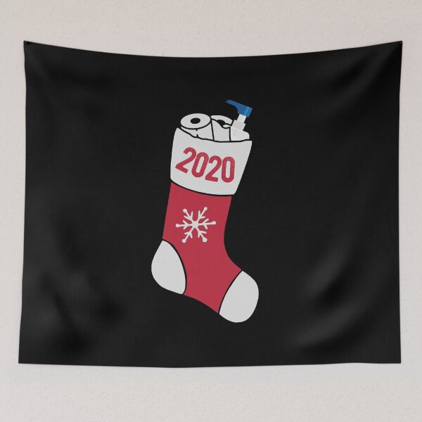 Item preview, Copy of Stuff This Year Stocking Filler Toilet Paper and Hand Sanitizer Christmas 2020 pun designed and sold by RainbowPandas.