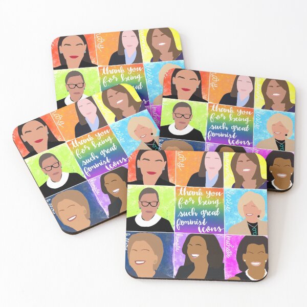 Item preview, Feminist icons designed and sold by ihartjoehart.