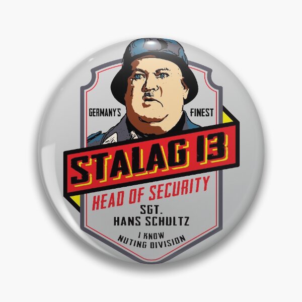 Item preview, Stalag 13 Sgt. Schultz Head of Security Hogan's Heroes designed and sold by Alema Art.