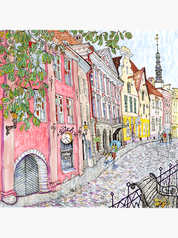 old Tallinn street by naktis